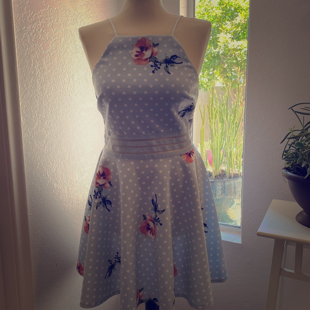 floral sun dress-2020 Macy’s summer collection